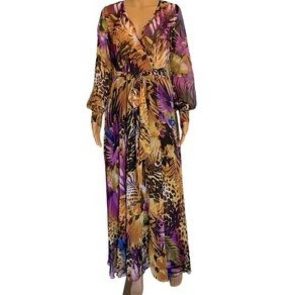 Spy Zone Exchange Tropical Lepard Dress, Y2K ,Medíum - Picture 14 of 14